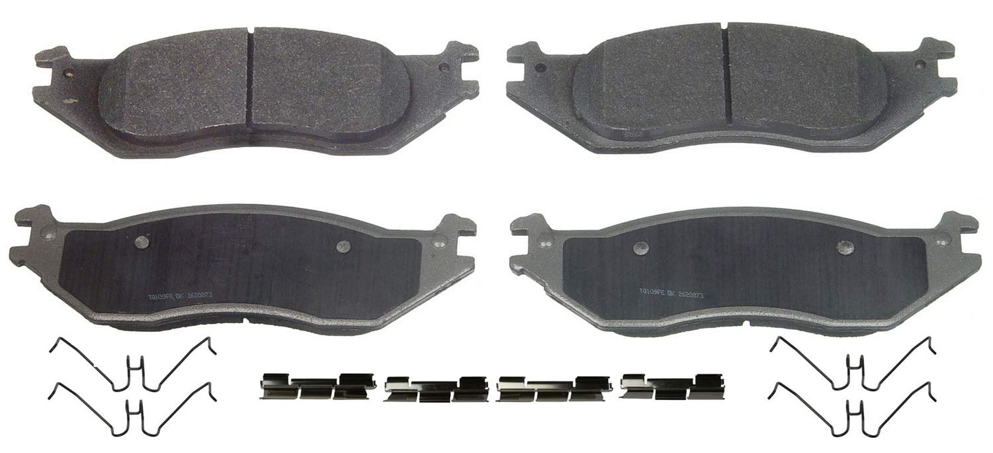 Wagner Brake ThermoQuiet MX1045 Semi-Metallic Disc Brake Pad Set