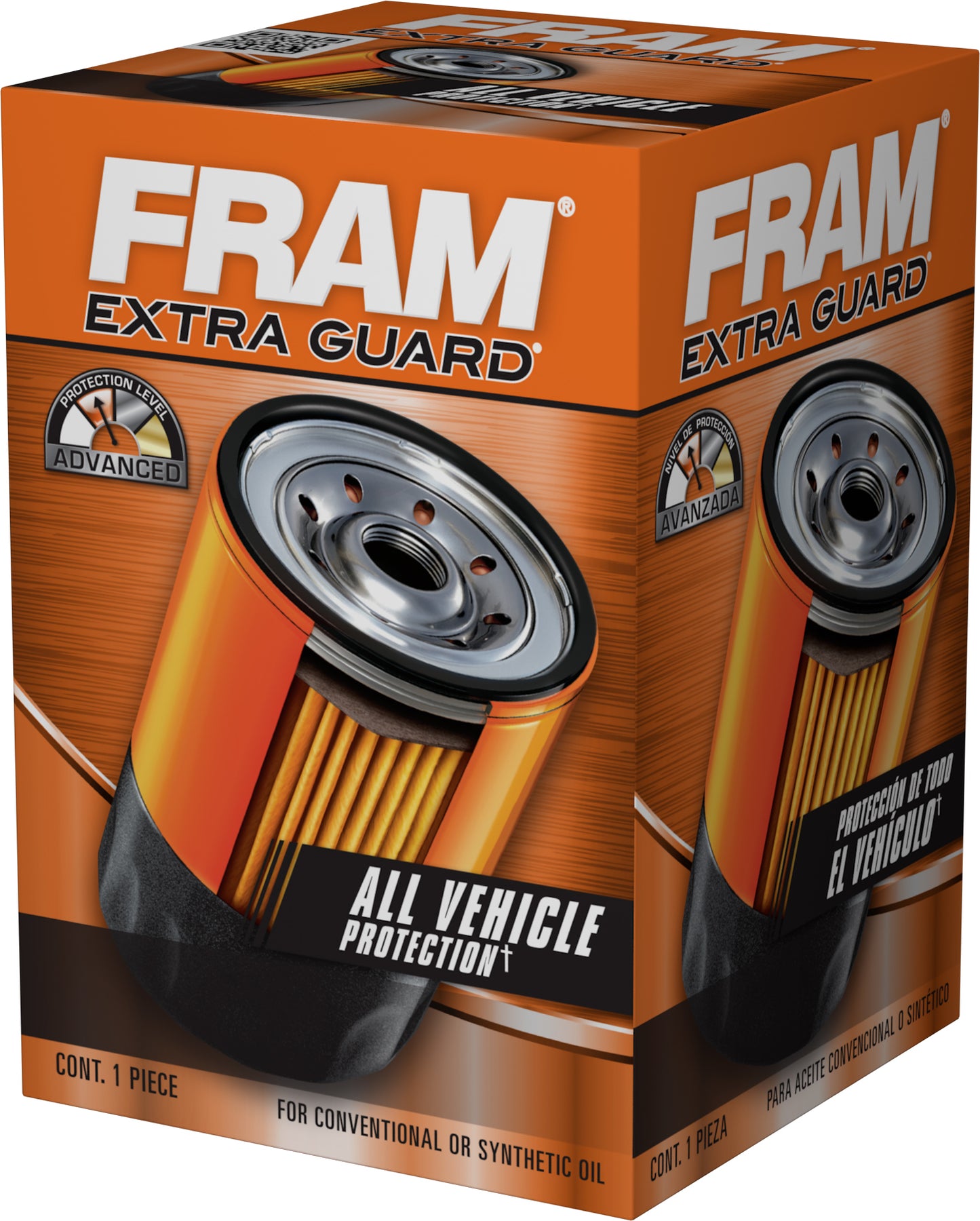 Fram PH3950 Extra Guard Passenger Car Spin-On Oil Filter (Pack of 2)