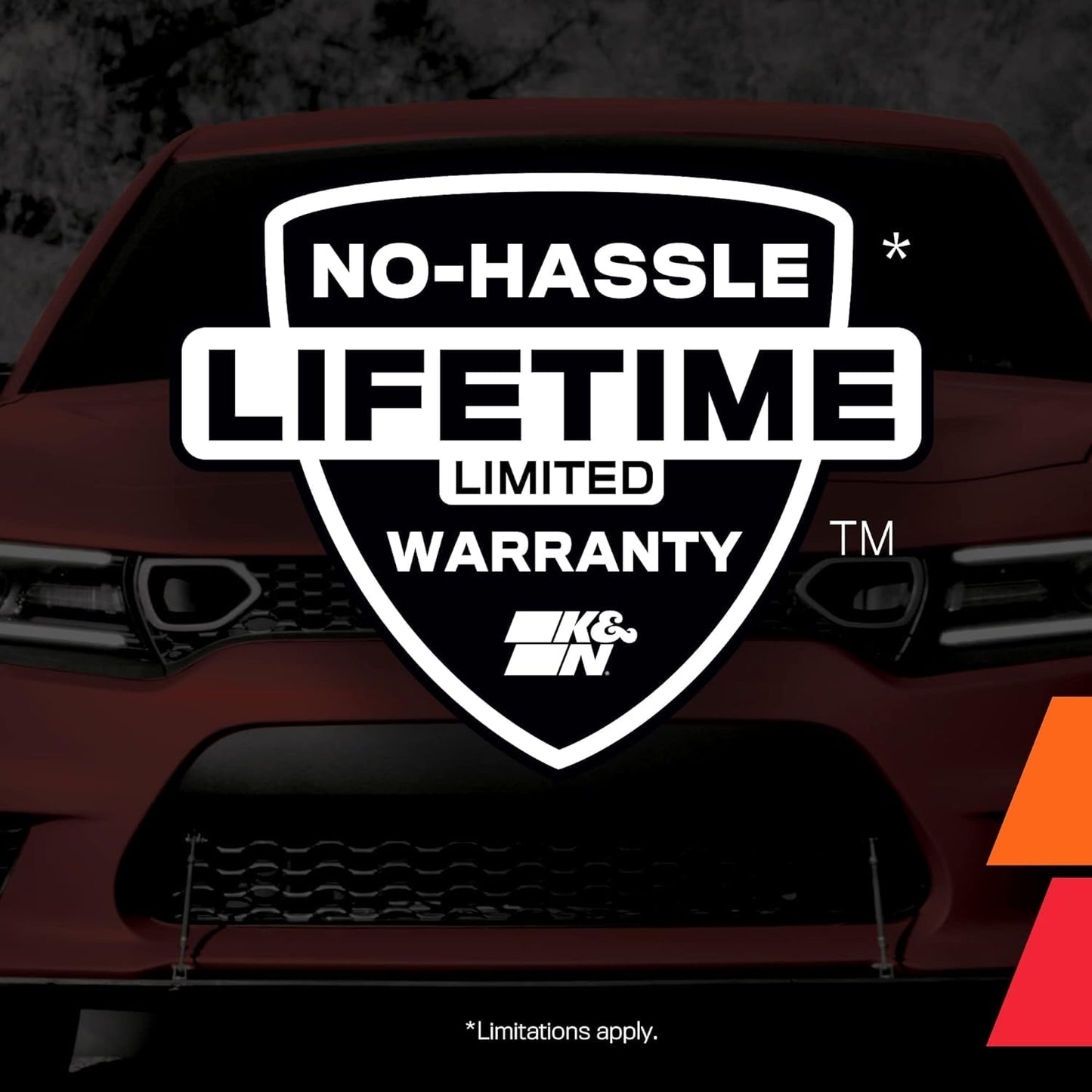 K&N Engine Air Filter: Increase Power & Towing, Washable, Premium, Replacement Air Filter: Compatible with 1997-2011 DODGE/RAM/MITSUBISHI (Dakota, Durango, Raider), 33-2175