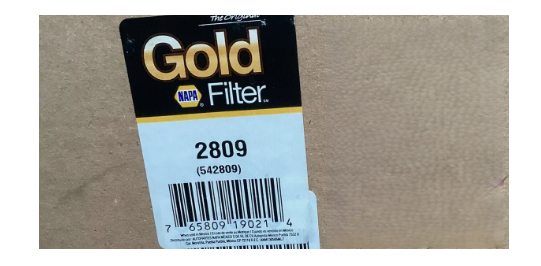 Napa 2809 Air Filter