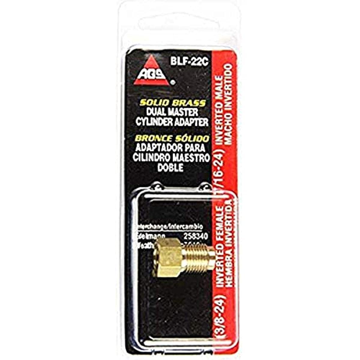 AGS BLF-22C Brake Line Fitting