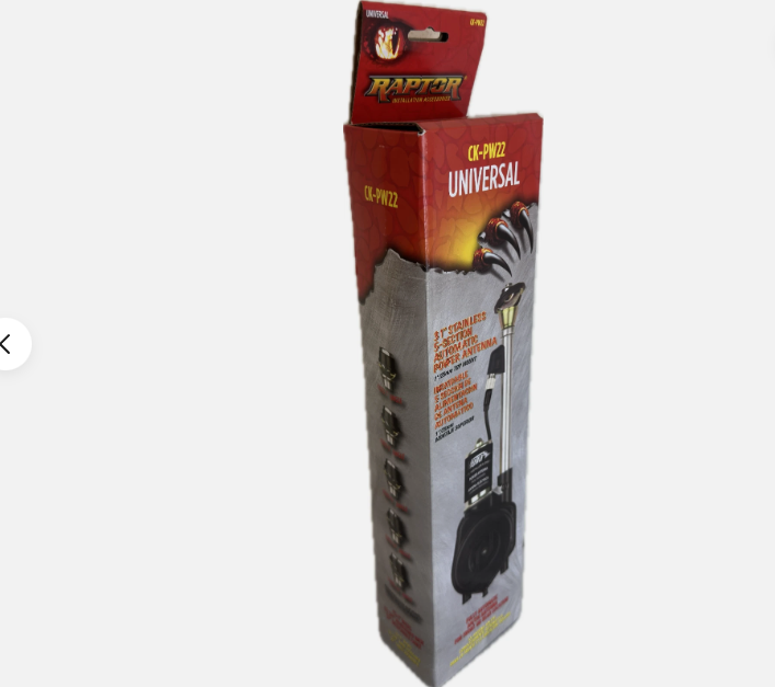 Raptor 31'' Stainless 5-Section Automatic Power Antenna Universal CK-PW22 (New)