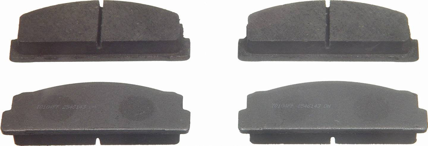 Wagner Brake PD54 ThermoQuiet OE Ceramic Front Disc Brake Pads w/Hardware Kit