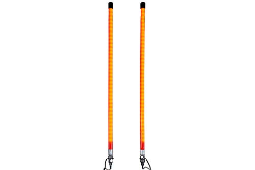 SaltDogg 1308128 28 Inch Illuminated Snow Plow Guides, Snow Plow Blade Markers for High Visibility