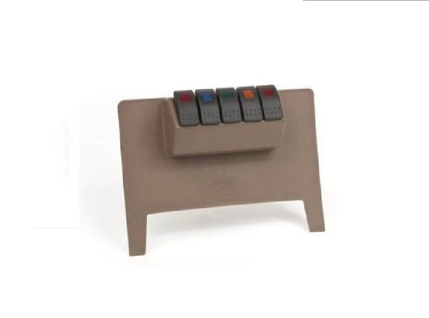 Daystar KJ71034TN Center Dash Switch Panel in Tan for 11-18 JK and JKU Wrangler