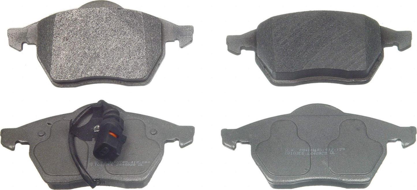 Wagner Brake ThermoQuiet MX687A Semi-Metallic Disc Brake Pad Set