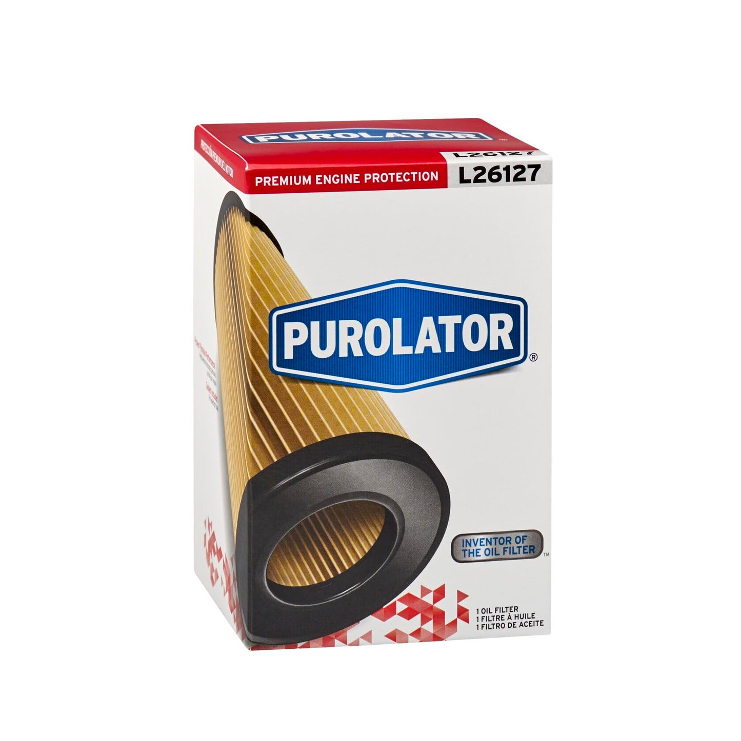 Purolator L26127 Premium Engine Protection Cartridge Oil Filter Compatible With 2011-2018 Kia Sorento, 2010-2018 Hyundai Santa Fe and 2011-2018 Kia Sedona