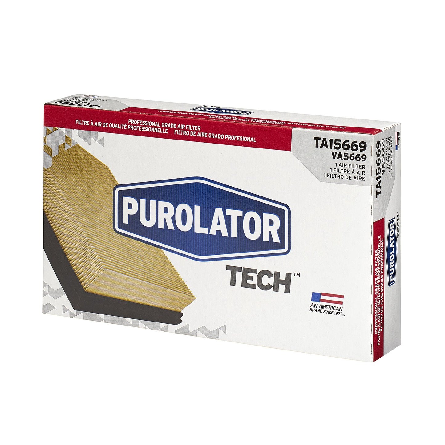 Purolator TA15669-3PK PurolatorTECH Air Filter, 3-Pack