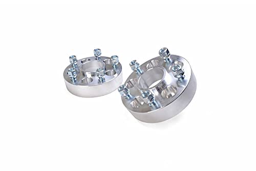 Rough Country 1.5'' Wheel Adapters for 87-06 Jeep Wrangler TJ/Cherokee XJ - 1092 Black