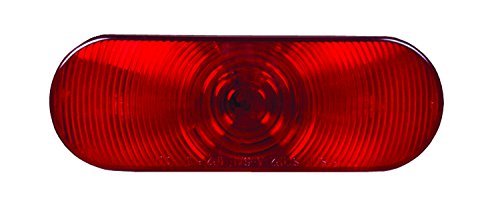 Optronics ST70RS 6'' Oval Stop/Turn/Tail Light, Red