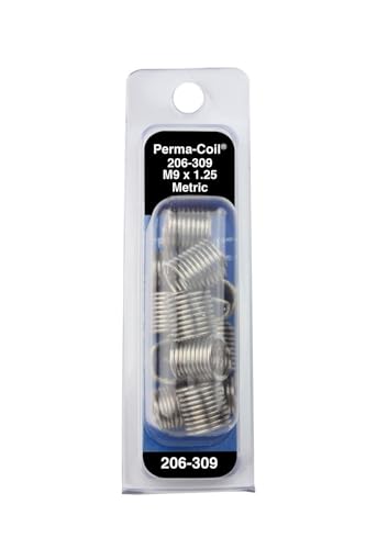 Perma-Coil 206-309 Metric Thread Insert Pack M9X1.25 12PC Helicoil 5546-9