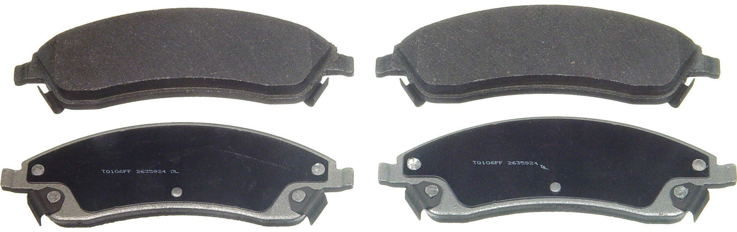 Wagner Brake ThermoQuiet MX1019A Semi-Metallic Disc Brake Pad Set