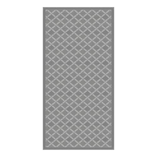 Lippert Reversible All-Weather RV Patio Mat Grey 8' x 16'