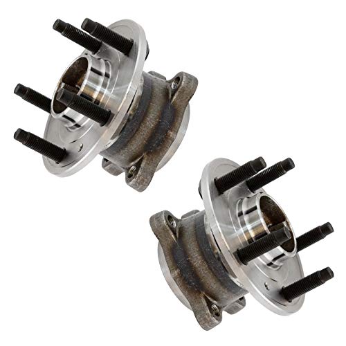 TRQ Rear Wheel Hub Bearings Assembly Set Compatible with 2013-2021 Buick Encore 2012-2020 Chevrolet Sonic 2015-2022 Trax