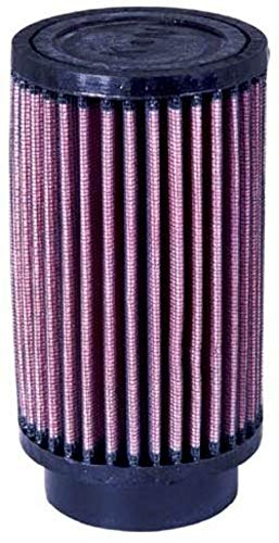K&N High-Flow Original Lifetime Universal Clamp-On Air Filter: High Performance, Premium, Washable: Flange Diameter: 2.5 In, Filter Height: 6 In, Flange Length: 0.625 In, Shape: Round, RD-0720