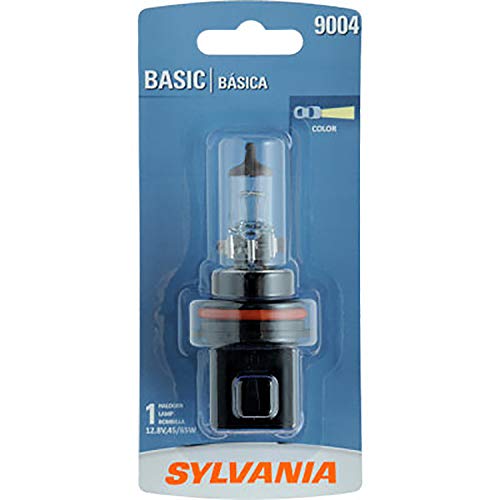 SYLVANIA - 9004 Basic - Halogen Bulb for Headlight and Daytime Running Lights (Contains 1 Bulb)