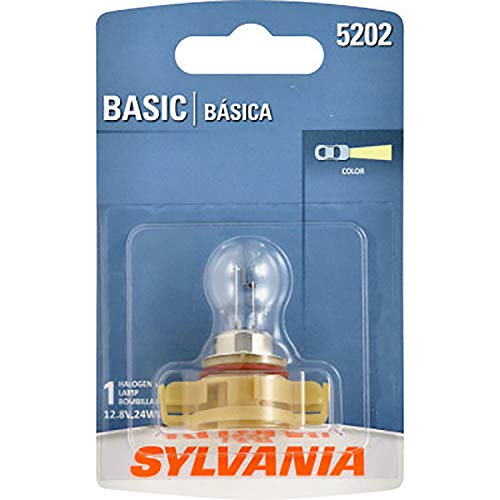SYLVANIA - 5202 Basic - Incandescent Halogen Light Bulb for Fog and Daytime Running Lights (Contains 1 Bulb)