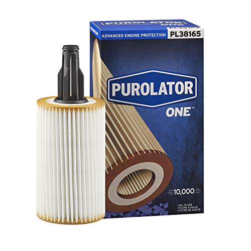 Purolator PL38165 PurolatorONE Advanced Engine Protection Cartridge Oil Filter Compatible With Mercedes-Benz E350, GLE350, ML350, GLK350, S550, GLS450, C300, GL450, E400, CLS550, C43, E450 and GL550