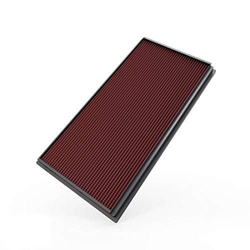 K&N Engine Air Filter: Reusable, Clean Every 75,000 Miles, Washable, Replacement Car Air Filter: Compatible with 1996-2012 Volkswagen/Adui/Seat (Beetle, Bora, Golf, Jetta, TT, Leon, Toledo), 33-2128