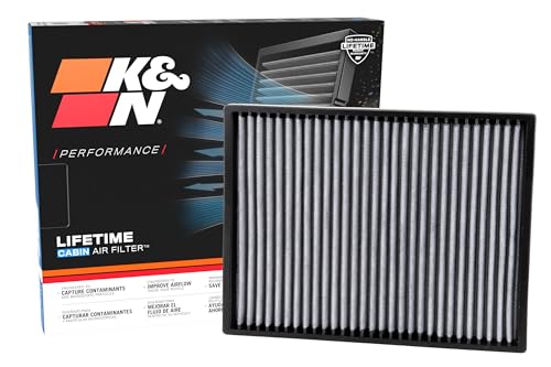 K&N Cabin Air Filter: Premium, Washable, Clean Airflow to your Cabin Air Filter Replacement: Designed for Select 2000-2011 BUICK/CADILLAC/PONTIAC (Lucerne, LeSabre, DTS, DeVille, Bonnerville), VF3001