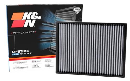 K&N LIFETIME Cabin Air Filter: Premium, Washable, Clean Air for your Cabin: Compatible with Select 2000-2008 DODGE/CHRYSLER(Caravan, Grand Caravan, Pacifica, Town and Country) VF3005