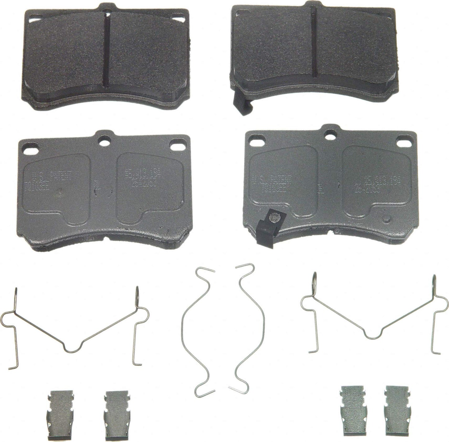 Wagner ThermoQuiet MX473 Semi-Metallic Disc Brake Pad Set
