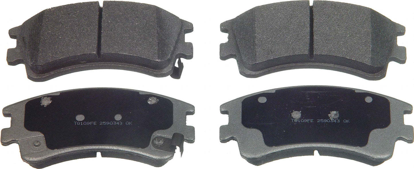 Wagner Brake ThermoQuiet MX957 Semi-Metallic Disc Brake Pad Set