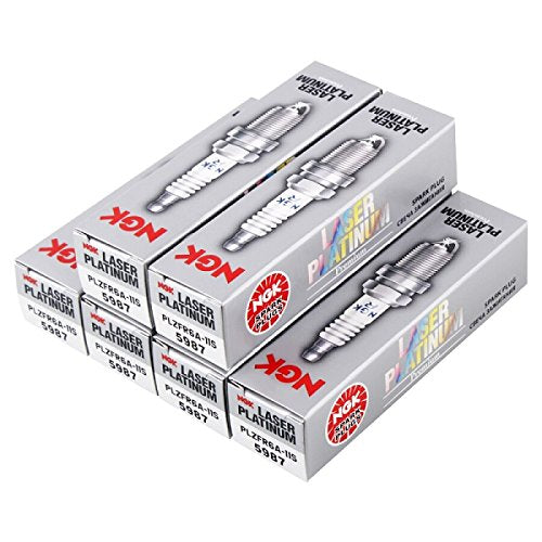 NGK Spark Plug 5987 PLZFR6A-11S Pack of 6