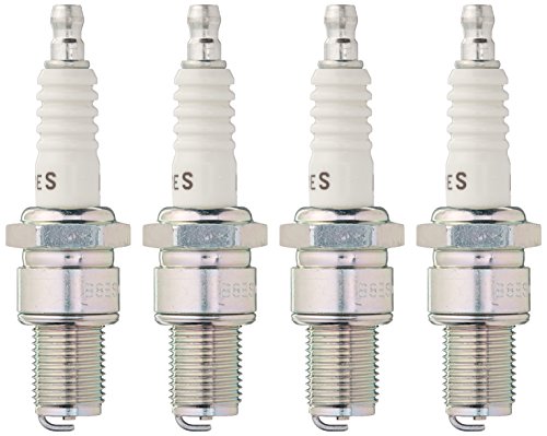 NGK 2411-4PK B8ES Standard Spark Plug, 4 Pack