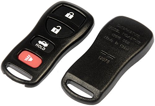 Dorman 13616 Keyless Remote Case Compatible with Select Nissan Models, Black