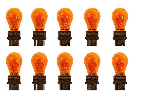 Sylvania - 3157A Basic - High Performance Incandescent Bulb, 38097 (10 Pack)