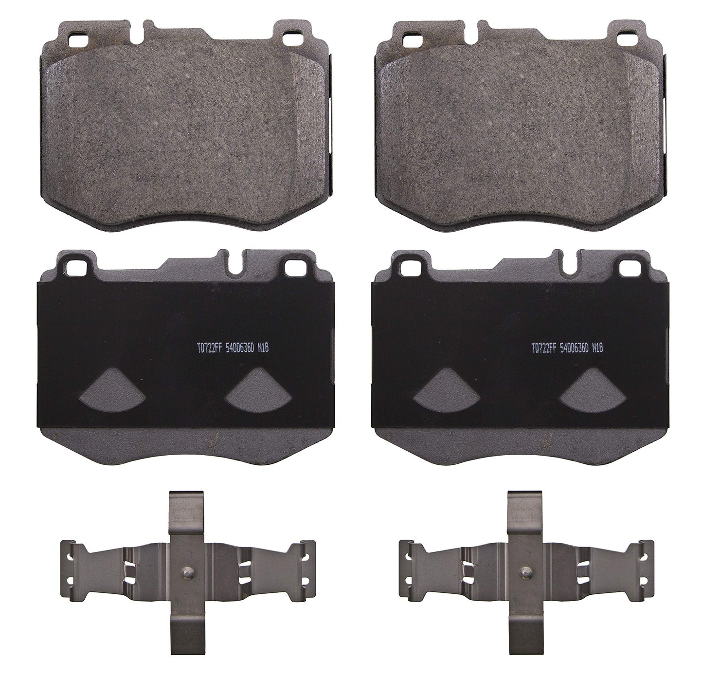 Wagner Brake ThermoQuiet QC1796 Ceramic Disc Brake Pad Set