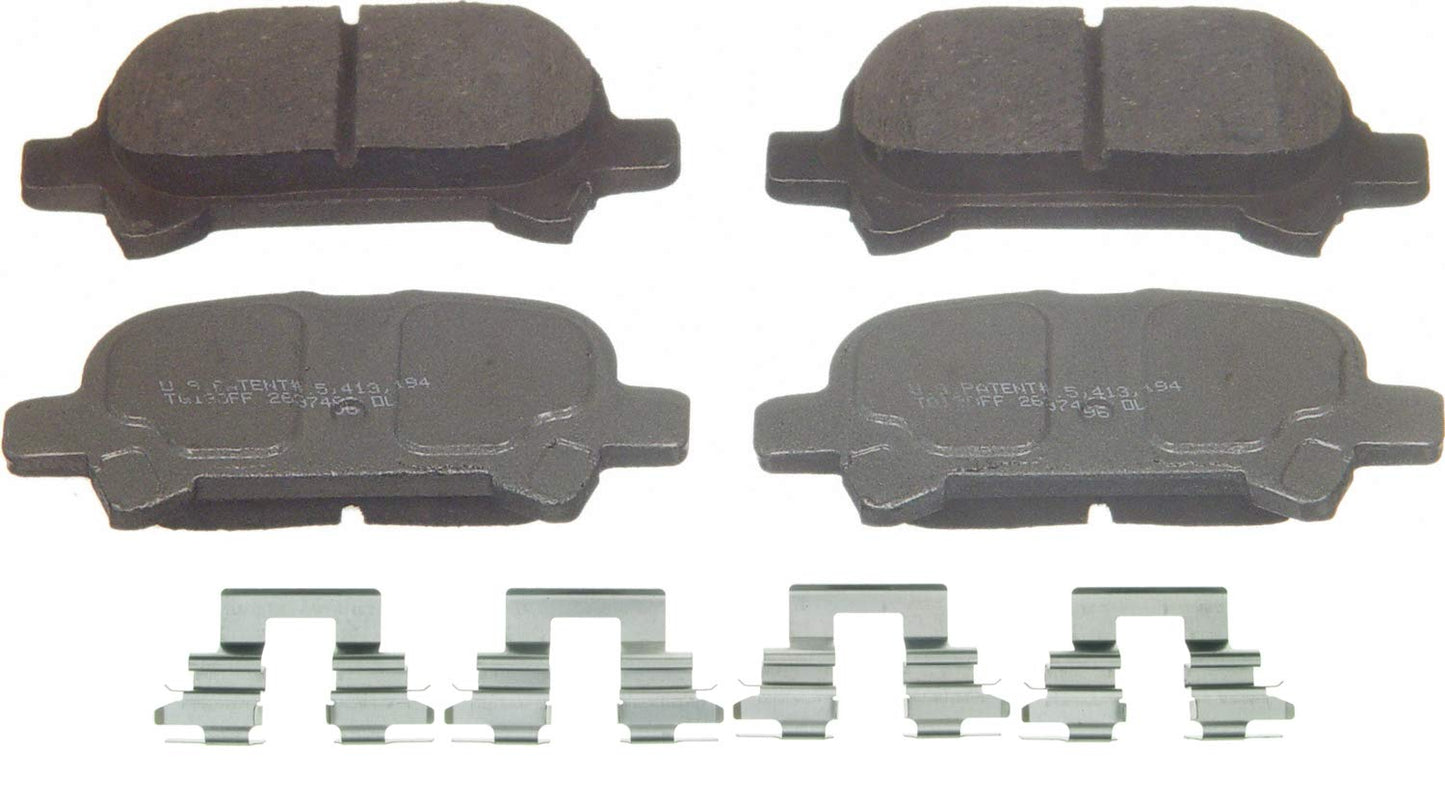 Wagner Brake ThermoQuiet QC828 Ceramic Disc Brake Pad Set