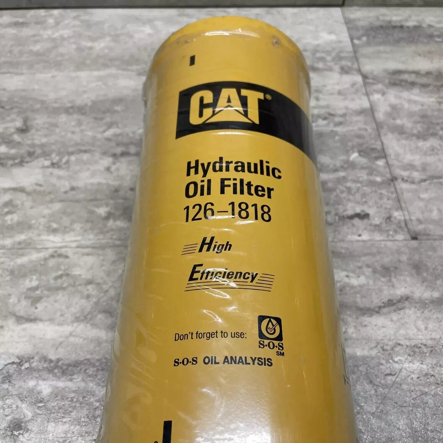 Genuine OEM Caterpillar CAT 126-1818 Spin On Hydraulic Oil Filter, New