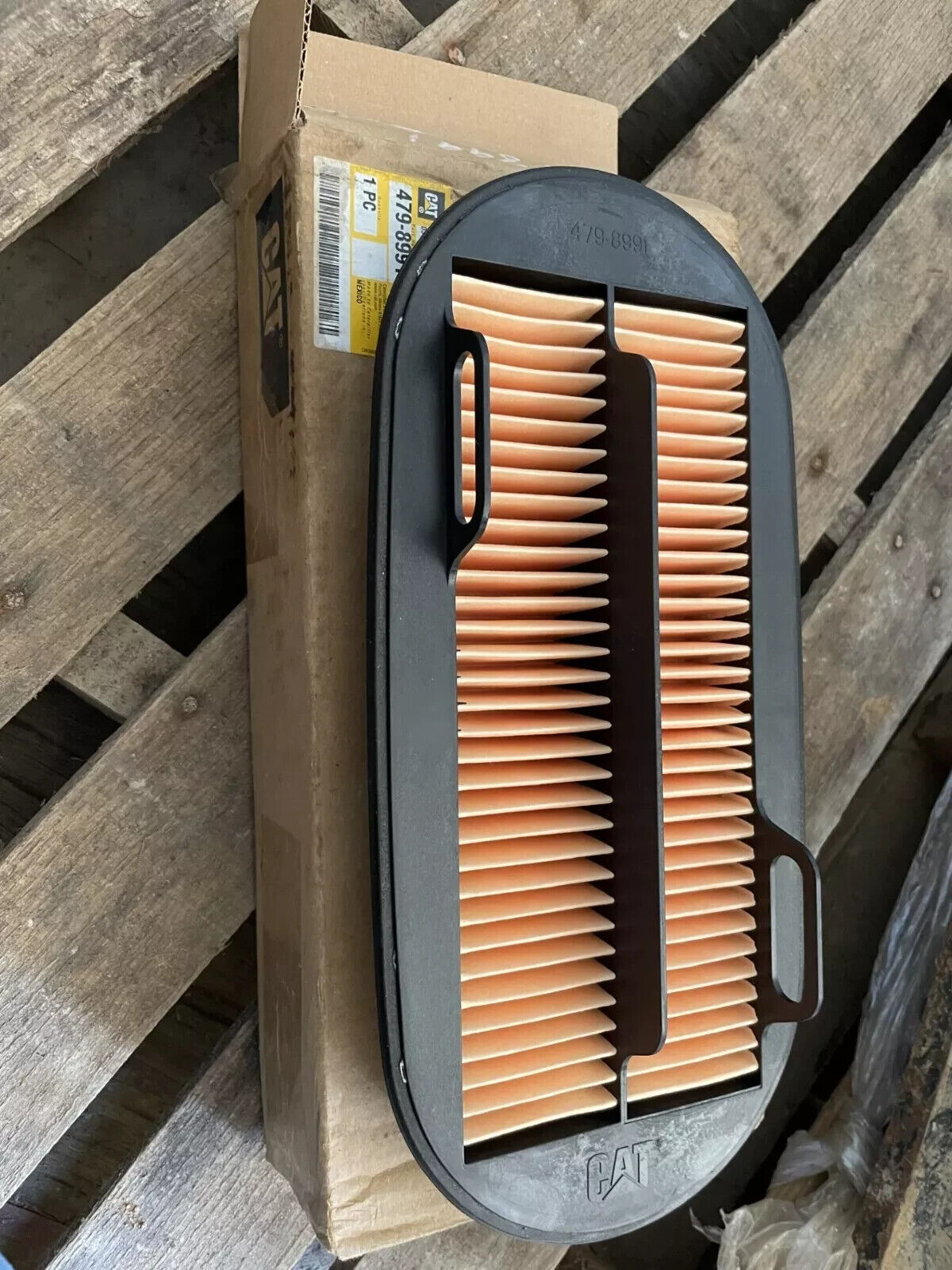 CAT Sec Engine Air Filter, Part# 479-8991, New, Unused, Caterpillar