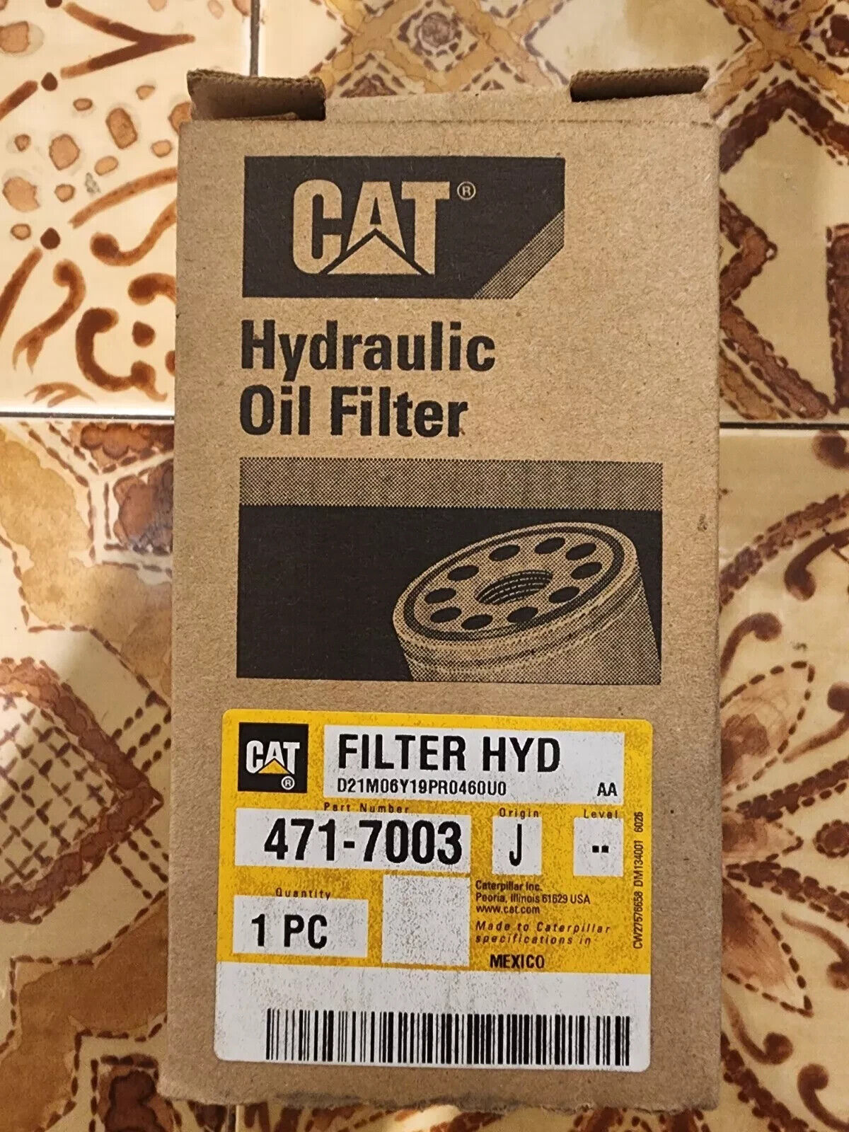 new Cat Hydraulic Oil Filter 471-7003 Genuine OEM Caterpillar Filter Element