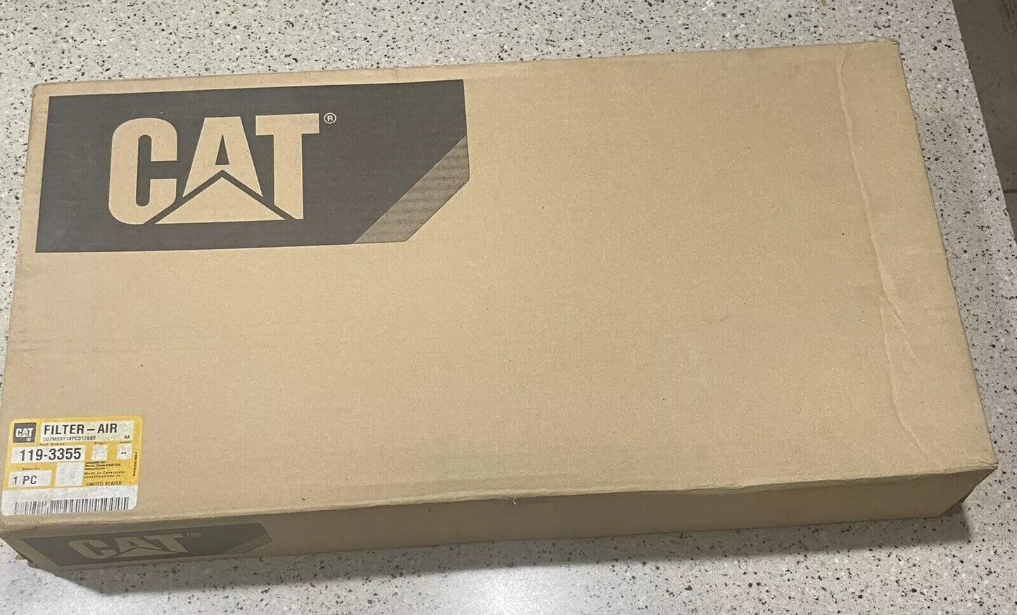 Caterpillar 119-3355 Cabin Air Filter cat 1193355