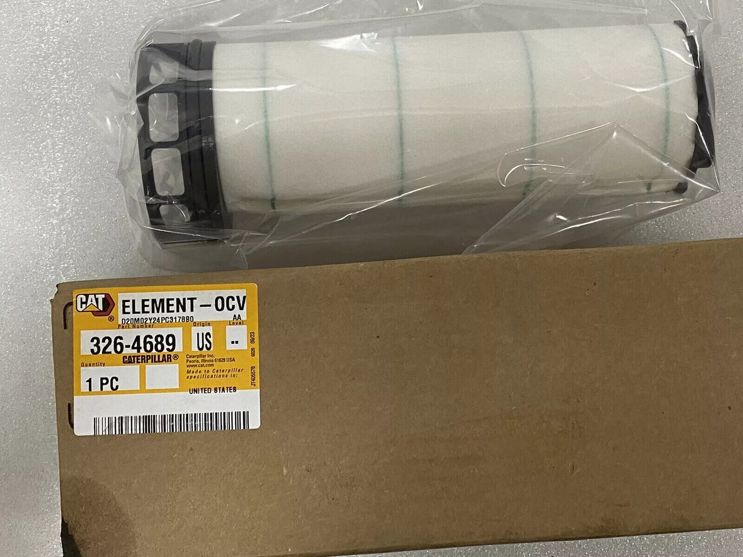 Caterpillar CAT 326-4689 Element OCV Primary Efficiency Air Filter 3264689