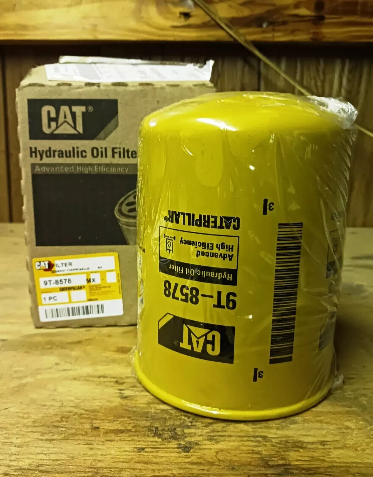 CAT Caterpillar Forest Tractor Wheel Loader Hydraulic Oil Filter 9T-8578 OEM New