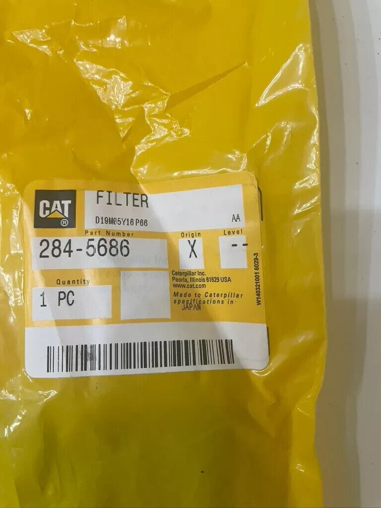 CAT cabin air filter 284-5686 new in pack