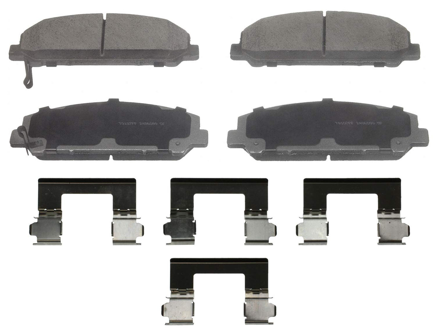 Wagner Brake ThermoQuiet QC1286 Ceramic Disc Brake Pad Set