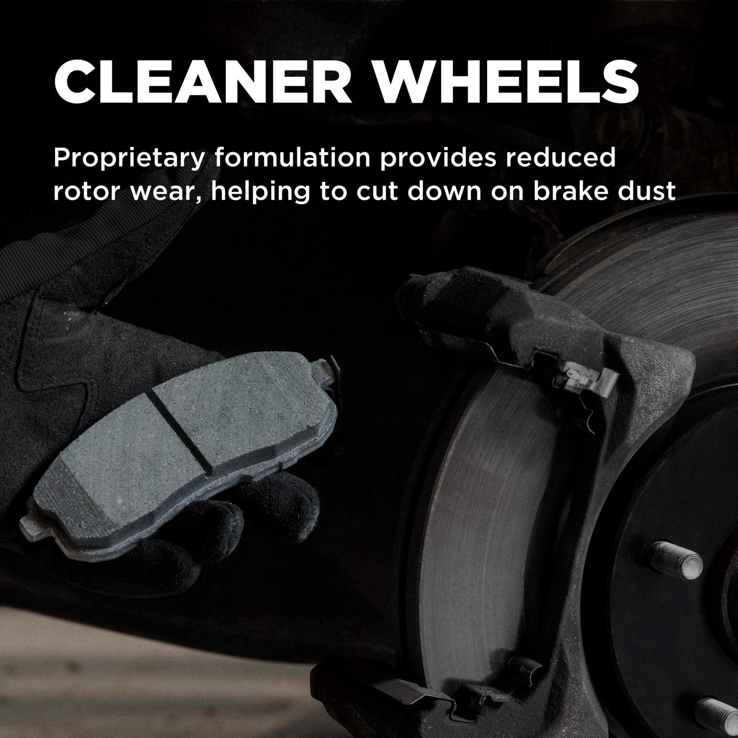 Wagner ThermoQuiet MX858 Semi-Metallic Disc Brake Pad Set