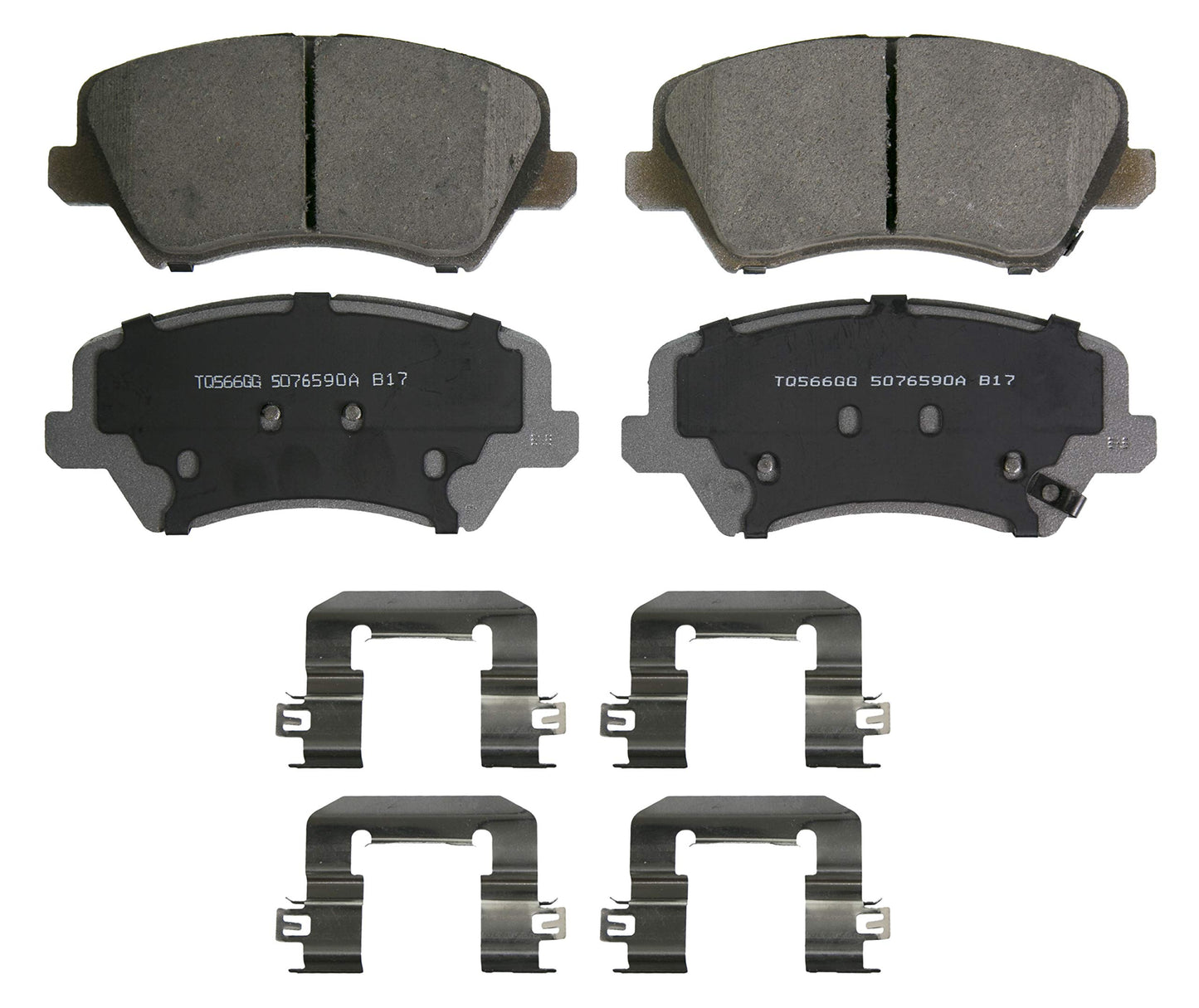 Wagner Brake ThermoQuiet QC1828 Ceramic Disc Brake Pad Set