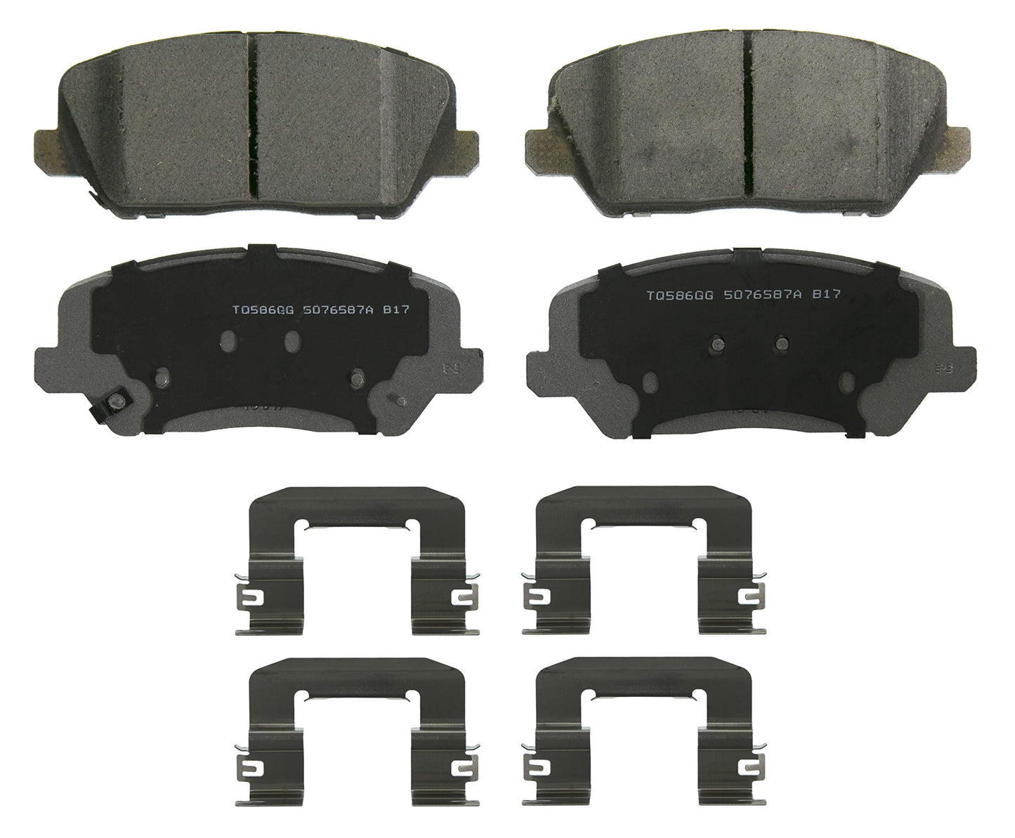 Wagner Brake ThermoQuiet QC1827 Ceramic Disc Brake Pad Set
