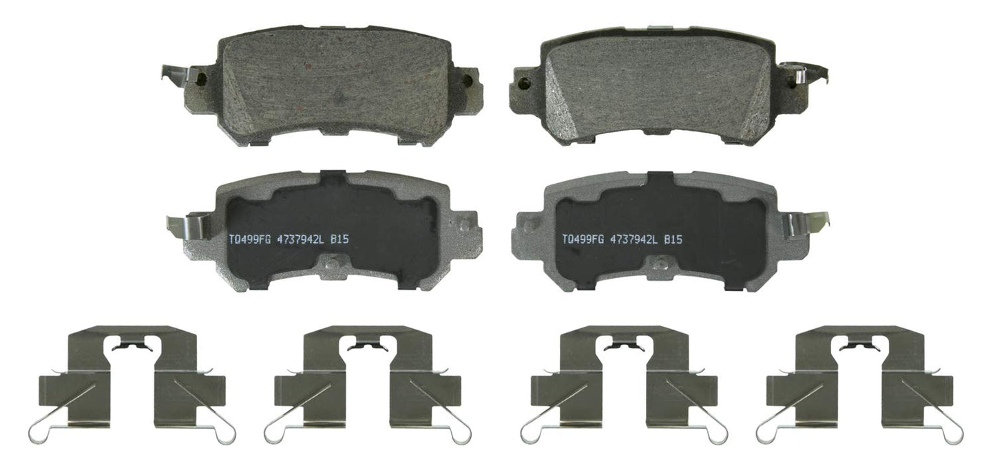 Wagner Brake ThermoQuiet QC1624 Ceramic Disc Brake Pad Set