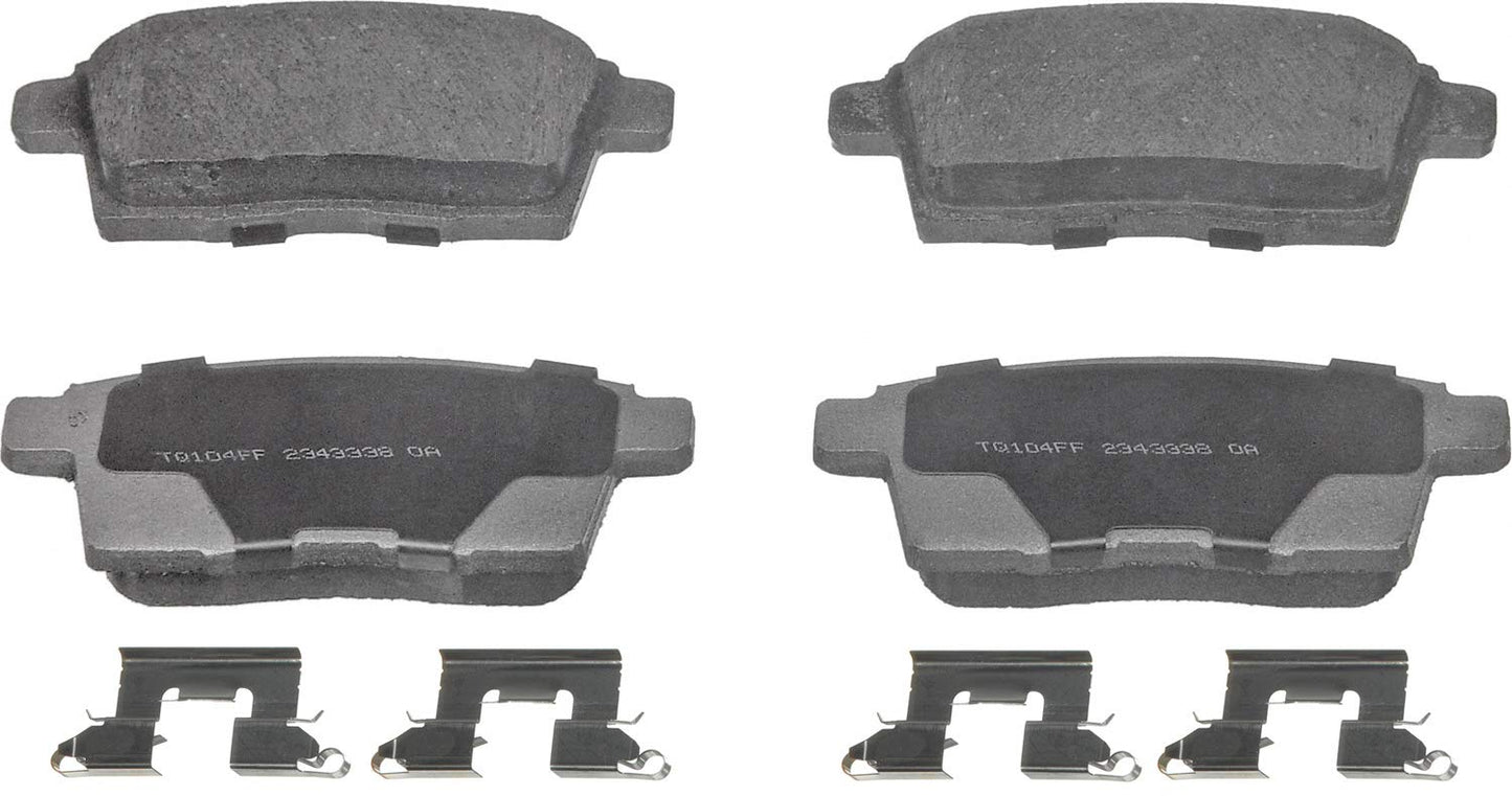 Wagner Brake ThermoQuiet QC1259 Ceramic Disc Brake Pad Set