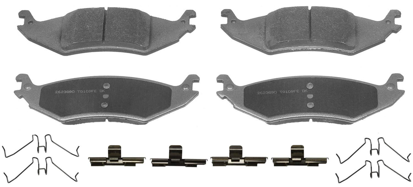 Wagner Brake ThermoQuiet MX1046 Semi-Metallic Disc Brake Pad Set