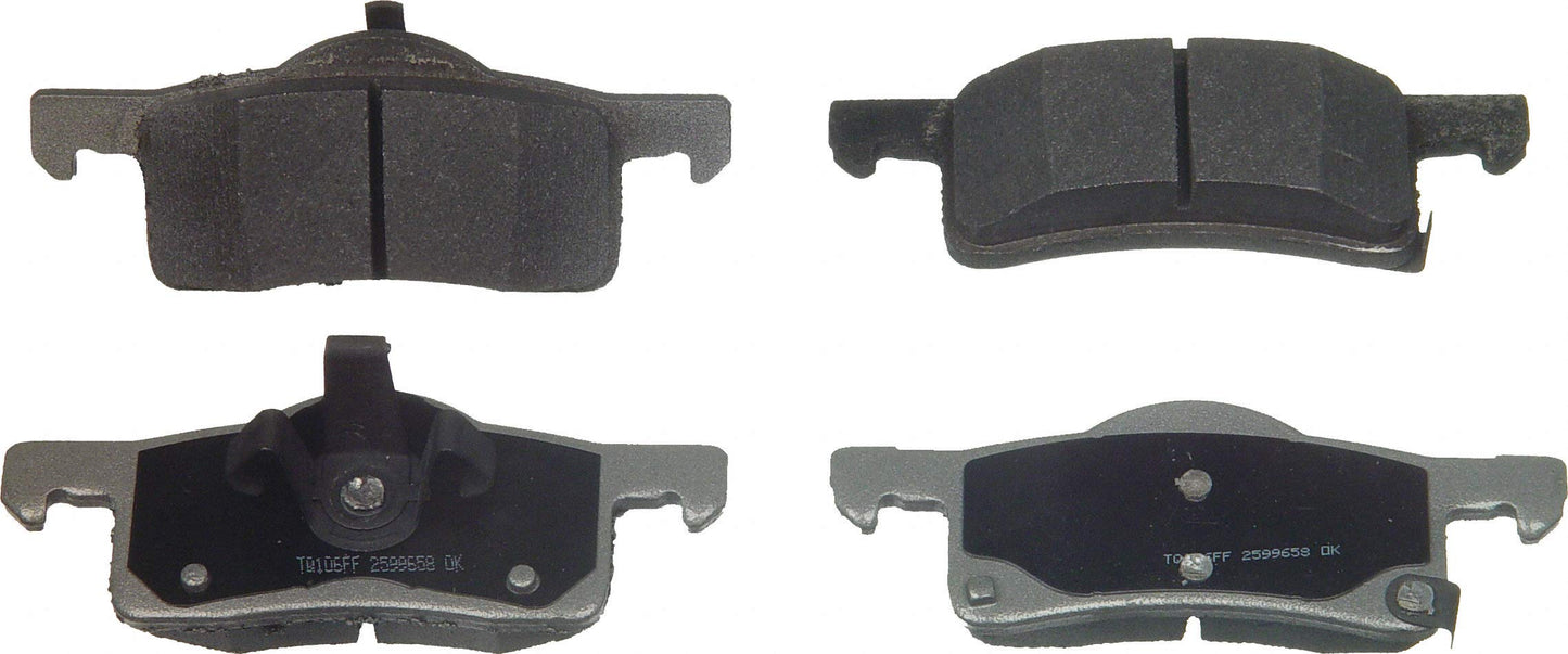 Wagner ThermoQuiet MX935 Semi-Metallic Disc Brake Pad Set