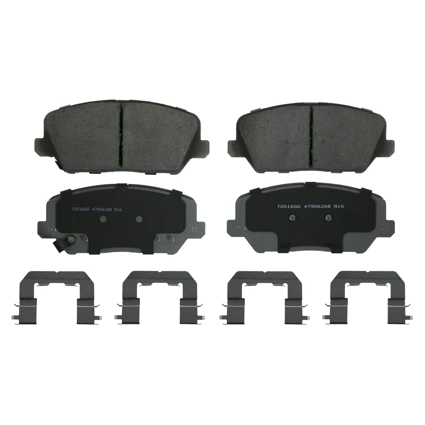 Wagner Brake ThermoQuiet QC1735 Ceramic Disc Brake Pad Set