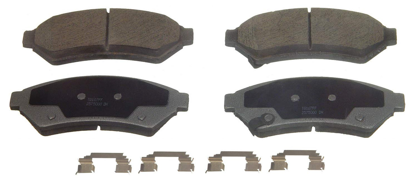 Wagner Brake ThermoQuiet QC1075 Ceramic Disc Brake Pad Set